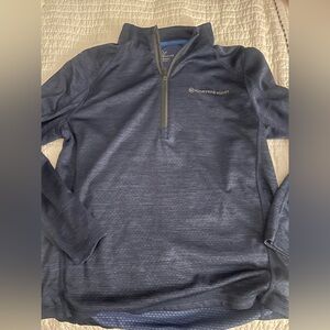 Vineyard Vines Mens Navy Performance Quarter Zip Pullover